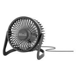 Ventilatore Tavolo DESKBREEZE USB Black DESKBREEZEK 14,5cm 6 pale