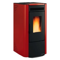 Stufa pellet 6,5kW KETTY 5.0 Bordeaux 5 stelle 1292201