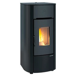 Stufa pellet 7kW MARIELLA Black 5 stelle Classe A+ 1294802