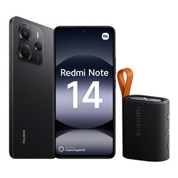 Image of Smartphone 6,67" rossoMI NOTE 14 Bundle Sound Pocket 4G Lte Midnight nero ( 256GB Ram 8GB 5500mAh ) MZB0IOYUS cod094