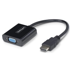 Convertitore video HDMI a VGA Black HD2VGAE3