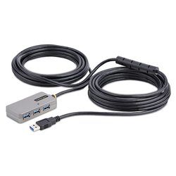 Cavo USB 3.0 Prolunga Black e Silver 10m U01043 USB EXTENDER