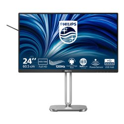 Image of Monitor 24" ( IPS Full HD 1080p 120Hz ) 4000 SERIES Pivot nero e argento 24B2N4200 00 cod094