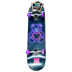 Image of Skateboard (max100Kg) rossoO Viola e Nero 510634 cod094