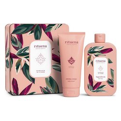 Gel doccia 400 ml e lozione corpo 200 ml Damasco in fiore 601732