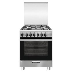 Cucina gas 4 zone Forno elettrico SPECIALISTA SA66IX inox Classe A (60x60x85cm)