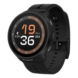 Smartwatch ( AMOLED ) PERFORMANCE Run Silicone Strap All black 46 mm SS051272000