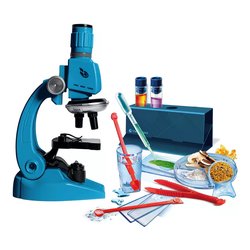 Microscopio giocattolo Super 1200x con accessori SCIENZA E GIOCO 19228