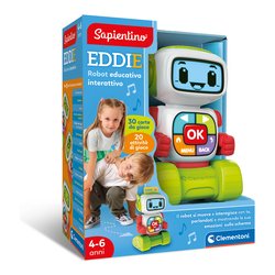 Gioco educativo Eddie Robot interattivo 4-6a SAPIENTINO 16713