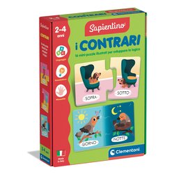 Gioco prescolare I Contrari 2-4a SAPIENTINO 16843