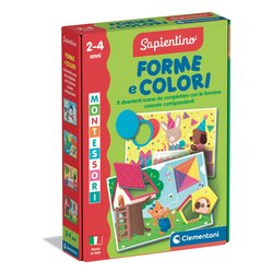 Gioco prescolare Forme e Colori 2-4a MONTESSORI 16847