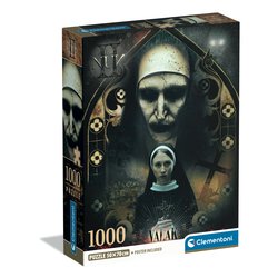 Puzzle 1000 pz The Nun II con poster incluso 18a+ (50x70cm) 37098