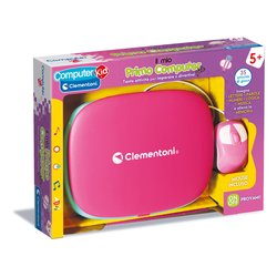 Gioco prescolare Il Mio Primo Computer con mouse 5a+ COMPUTER KID Rosa 16657
