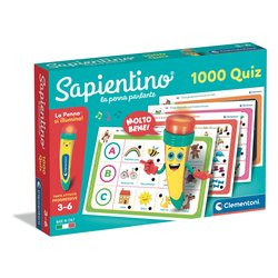 Gioco educativo Penna parlante 1000 quiz Interattivi 3-5a SAPIENTINO 16495