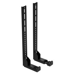 Supporto parete per casse Soundbar per TV Black 480529