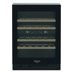 Cantinetta incasso 44 bottiglie HAWBU60D2B Black classe F (L60cm)