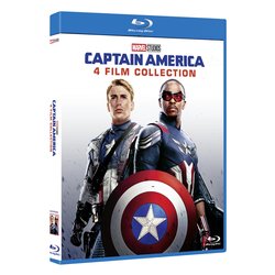 Image of Blu Ray Captain America - 4 Film Collection (4 Blu-Ray) - Joe Johnston, Julius Onah, Anthony Russo, Joe Russo 25754 cod094