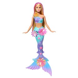 Bambola Sirena Magia floreale (30cm) BARBIE JDM72
