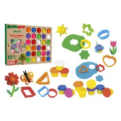 Pasta modellabile ( 30 vasetti 25gr e accessori ) MORBIDOUGH Colori assortiti 42479