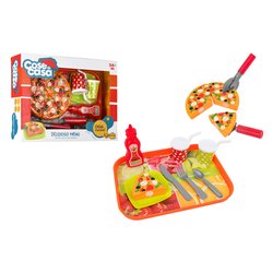 Playset Delizioso Menù pizza con accessori COSE DI CASA 41171
