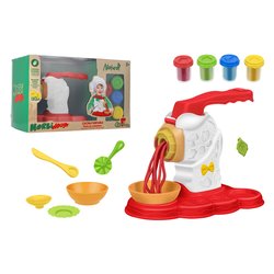Pasta modellabile ( 4 vasetti 50 gr e accessori ) Macchina della Pasta playset MORBIDOUGH NATURAL 43029