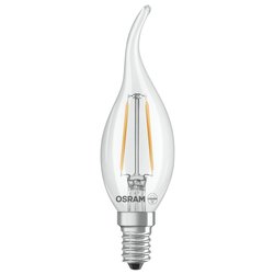 Lampadina led colpo di vento (E14 - 250 lumen - 2 W - Bianco neutro) LED RETROFIT CLASSIC BA