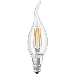 Lampadina led colpo di vento (E14 - 470 lumen - 4 W - Bianco caldo) LED RETROFIT CLASSIC BA