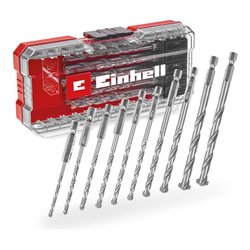 Set punte trapano muratura, calcestruzzo non armato astuccio 10 Pz 49108743