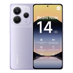 Image of Smartphone 6,67" rossoMI NOTE 14 Tim 5G Lavender purple ( 256GB Ram 8GB 5110mAh ) cod094