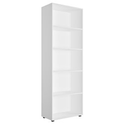 FLOW Libreria Bianco (70 x 200 h cm) Mobile KIT
