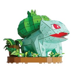 Puzzle 3D 195 pz Balbasaur Build 4D 12a+ (23,5x29x23,9cm) POKÉMON 6075062