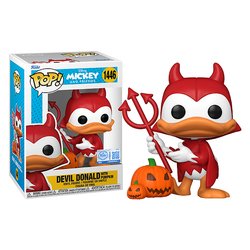 Image of POP DISNEY Mickey & Friends Devil Donald With Pumpkin 1446 77398 cod094