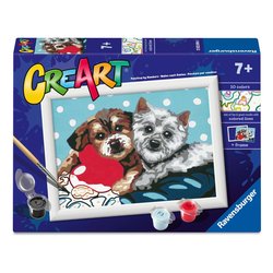 Set per dipingere Amici a 4 zampe CREART 12023094