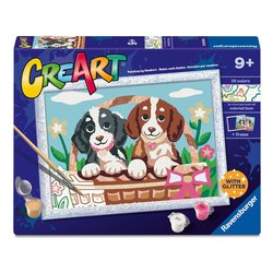 Set per dipingere Pic Nic con i cuccioli CREART 12023060