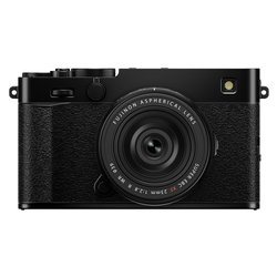 Fotocamera mirrorless 40,2Mpx APS C X E5 kit XF 23mm F2.8 R WR Black 16949349