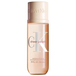 Sheer peach hair & body perfume mist 236 ml