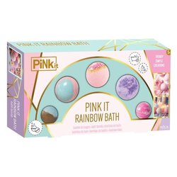 Set rainbow bath bomb PINK.IT Assortito 40072