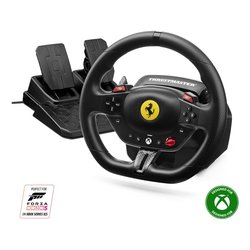 Volante e pedaliera simulatore guida FERRARI T98 296 GTS Black 4460297