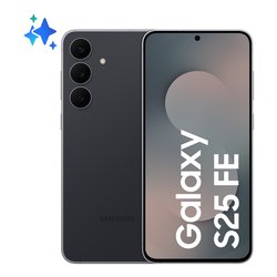 Smartphone 6,7" GALAXY AI S25 FE 5G Jetblack ( 256GB Ram 8GB 4900 mAh ) SM S731BZKGEUE