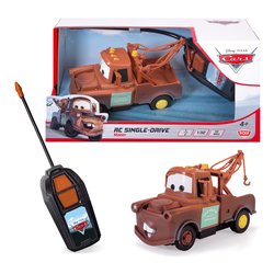 Radiocomando Cricchetto 40 MHz scala 1:32 (14cm) DISNEY CARS Marrone 203081009