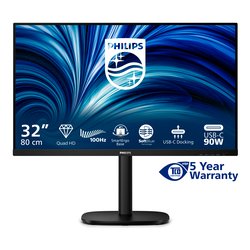 Monitor 31,5" ( IPS 2K 1440p QHD 100Hz ) 3000 SERIES Pivot Black 32B2U3601 00