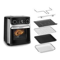 Friggitrice ad aria (9in1) 1800W (15Lt) EASY FRY Multifunction AL556D Silver e Black 1510002788