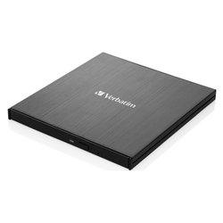 Image of Masterizzatore SLIMLINE External CD/DVD Writer nero 43886 cod094