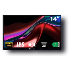 Monitor 14" ( IPS 1920x1080 FULL HD 60Hz ) PMT 14 Touchscreen Black 49591