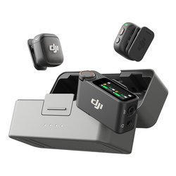 Microfono Mic 3 (2 TX+1 RX+Charging Case) Black DJMC30