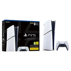 Console videogioco PLAYSTATION 5 PS5 Digital 825GB Slim White 1000049749