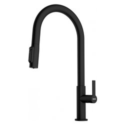 Miscelatore lavello doccetta predisposizione acqua filtrata MARIS SLIM Black matt 120 0730 911