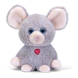 Image of Peluche Topolino (13x15x14cm) BUSSI Grigio 18189 cod094