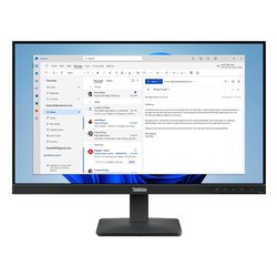 Image of Monitor 23,8" ( IPS 1920x1080 FULL HD 100Hz ) THINKVISION S24 4e Raven nero 64B5KAT1EU cod094