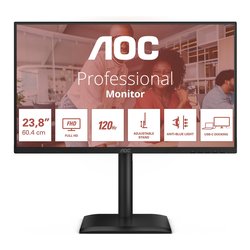 Monitor 23,8" ( IPS 1920x1080 FULL HD 120Hz ) Pivot Black 24E4CV